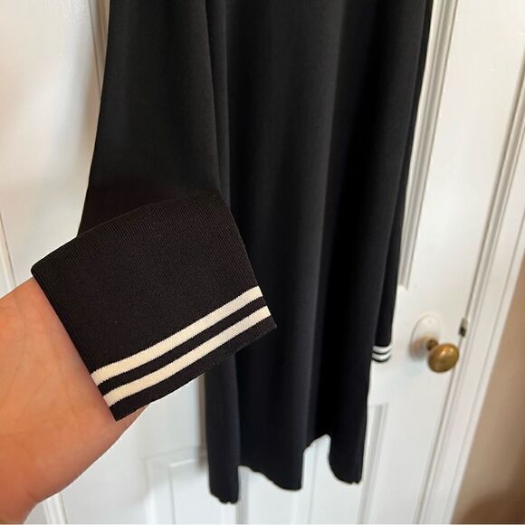 I-N-C Womens black cold shoulder Sweater Dress - Picture 6 of 8